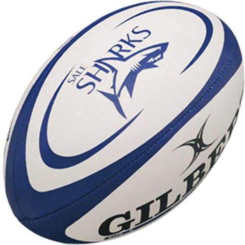 GILBERT Ballon de rugby Replica Sharks T5