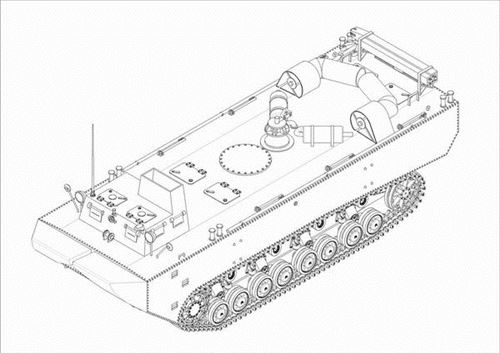 Hobby Boss German Land-Wasser-Schlepper Ii-Prototyp - 1:35E - Image 3