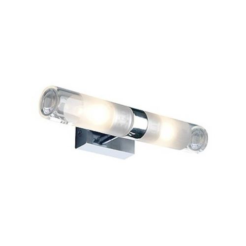 Applique verre Mibo Up-Down IP21 L23 cm - Chrome