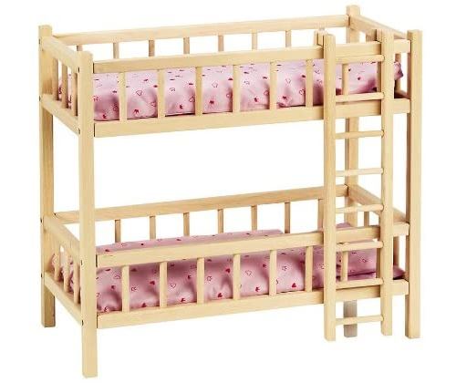 Goki - 2040734 - Mobilier De Poupée - Lits Superposés avec Échelle