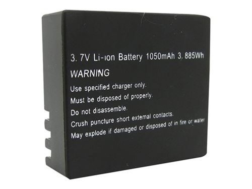 Easypix - Batterie GoXtreme pour Vision 4K 1050mAh