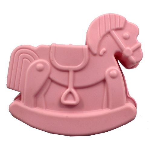 Moule a tarte cheval en silicone gâteau patisserie rose
