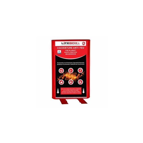 Lifebox - Couverture anti-feu - 1.2m x 1.8m - Image 2
