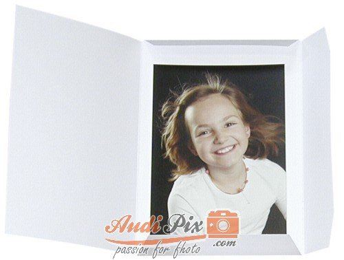 1x25 Daiber portefeuille de photo de portrait Sprint-Line 20x30 blanc