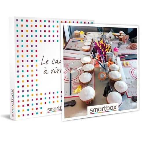 SMARTBOX - Atelier de pâtisserie de 2h pour 5 enfants avec Carole Cake Design - Coffret Cadeau