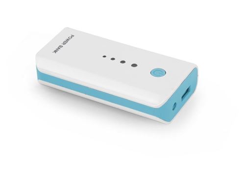 Esperanza it Accesories – Espoir Power Bank Electron 5200 mAh wiess/blau emp104wb