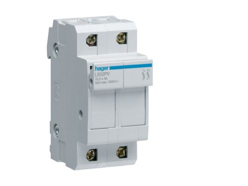 Hager L502PV Fusible-sectionneur 2 pôles 1 pc(s)