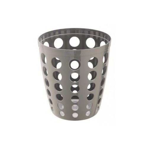 CORBEILLE À PAPIER - MEDIAL - Gris - 5 Kg - polypropylène