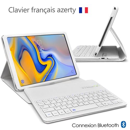 Clavier AZERTY Bluetooth avec Etui tablette Coastacloud