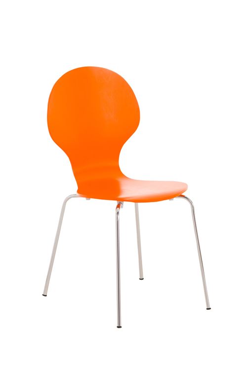 Chaise de visiteur Diego , Orange