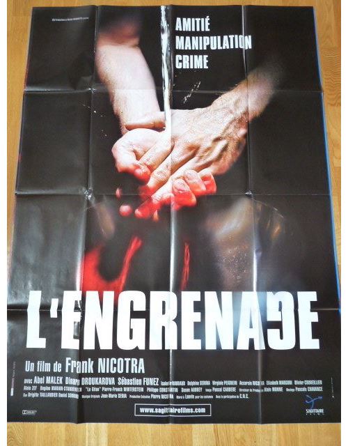 L'engrenage - AFFICHE CINEMA ORIGINALE