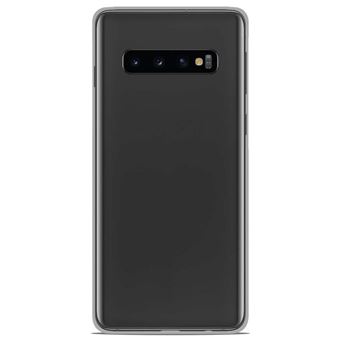 Coque silicone unie Transparent compatible Samsung Galaxy S10 - 1