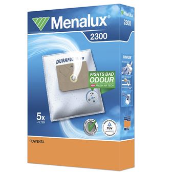 Menalux 2300 Duraflow 5 sacs d'aspirateur