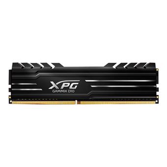 XPG GAMMIX D10 - DDR4 - pakket - 16 GB: 2 x 8 GB - DIMM 288-PIN - 2666 MHz / PC4-21300 - CL16 - 1.2 V - niet-gebufferd - niet-ECC - zwart - 1