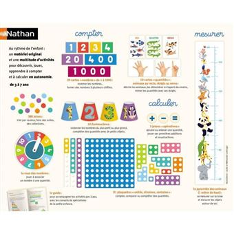 Chiffres et calcul Nathan Au rythme de l'enfant Compter et Calculer