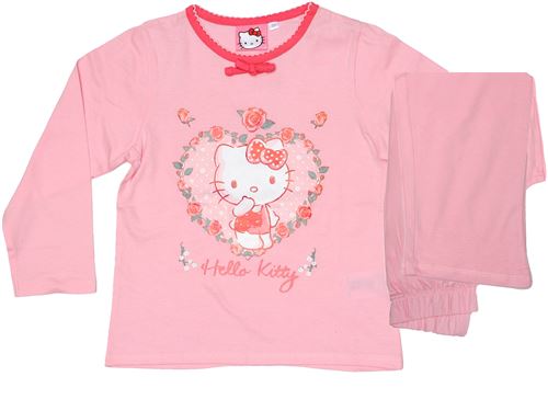 Hello Kitty pyjama coton rose