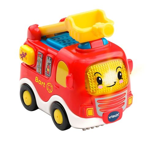 Vtech Toet Toet Voiture - Pompier Bart 13 Cm Rouge