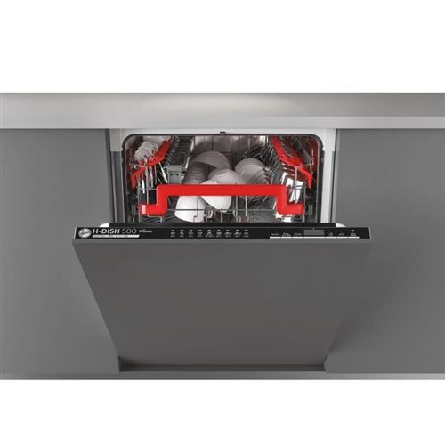 Hoover HDIN 4D620PB - Lave-vaisselle - intégrable - WiFi - largeur : 59.8 cm - profondeur : 55 cm - hauteur : 82 cm - noir