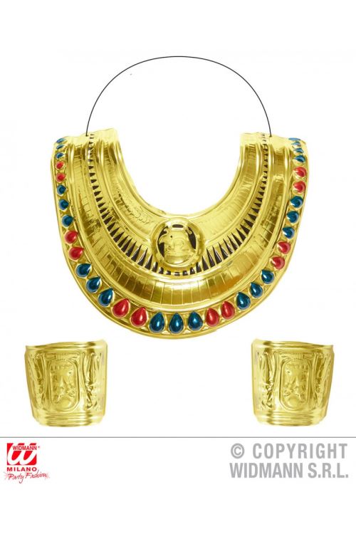 Collier et bracelets cleopatre