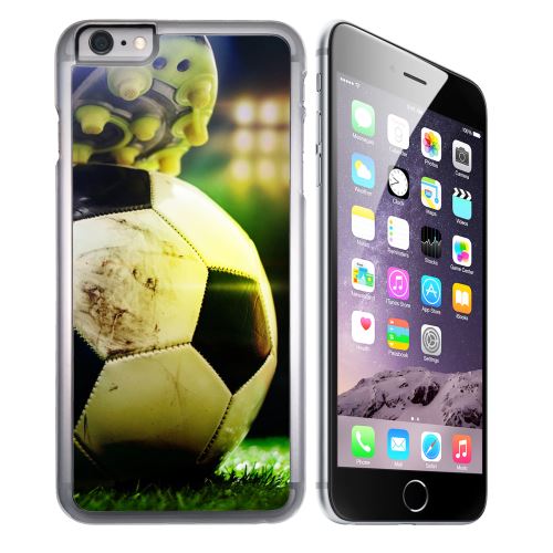 Coque pour iPhone 6 et iPhone 6S ballon football pied