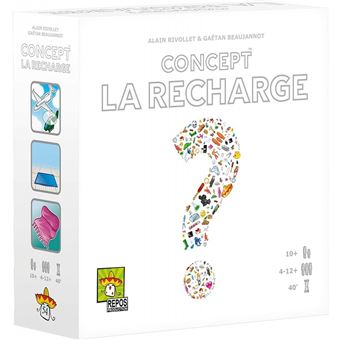 Jeu de société Asmodée Concept la recharge