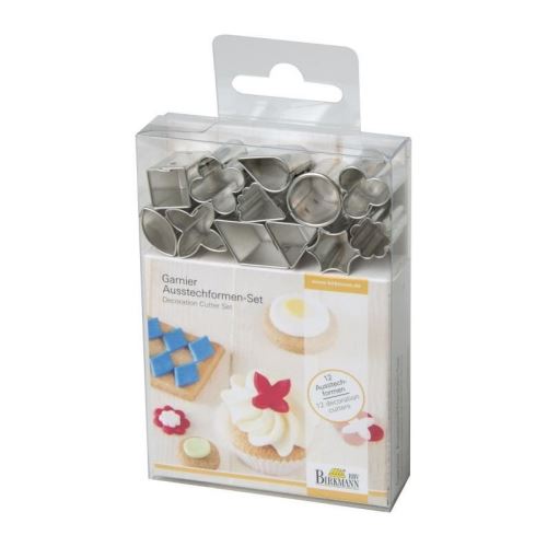 KARIS Kit d'emporte-pieces pour décorer I Birkmann U.1.8 - Gris