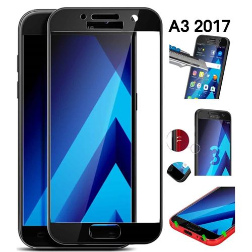 Protection 3D Total Ecran verre trempé pour Samsung Galaxy A3 2017