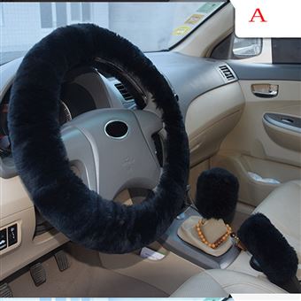 10 Sur Chaud Volant En Peluche Couverture Woollen Handbrake