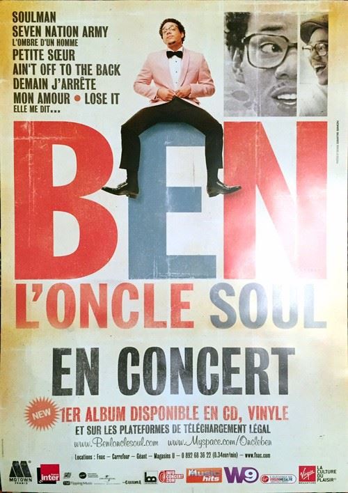 Ben l'Oncle Soul - 40x60 cm - AFFICHE / POSTER