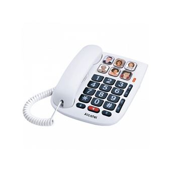Téléphone Fixe Filaire DTC-310 Blanc - DAEWOO - TELDTC310DAEW 