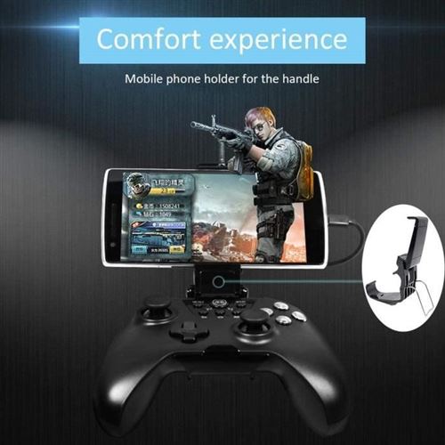 Support de téléphone portable pour manette PS4, poignée de montage pour  PlayStation 4, accessoires de manette