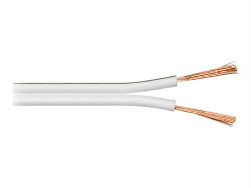 Wentronic Electronic Components Handels Blanc Goobay - Câble Pour Haut-Parleur En Vrac - 4 Mm² - 25 M - Image 1