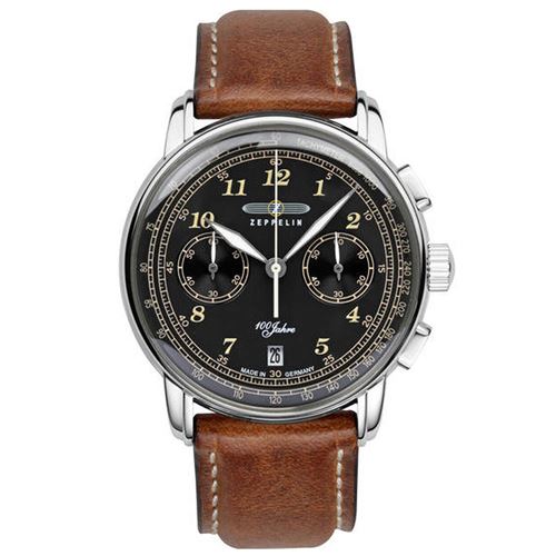 Zeppelin Montre Homme 7674-3 ChronographeNoir