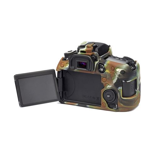 Housse De Protection Silicone EasyCover Pour Canon 90D - Protection Chocs, Poussière, Design Sur Mesure Protection Objectif Et Boîtier