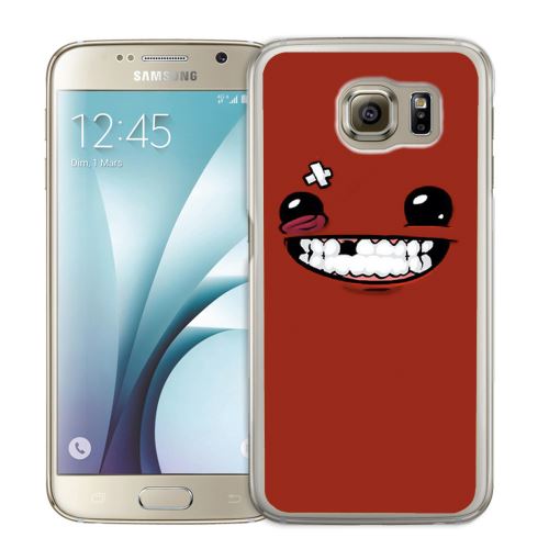Coque pour Samsung Galaxy S7 super meat boy