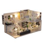 Maquette Maison Miniature pour Adulte Construire,Kit De Maison Poupée  Bricolage,Meublé avec Meubles et Des Lumières LED Modèle de Appartement  Fait La Main Jeu Réflexion : : Jeux et Jouets