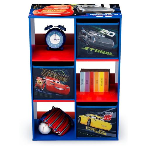 Armoire A Cubes En Bois Disney Cars Tb83393cr Autres Achat