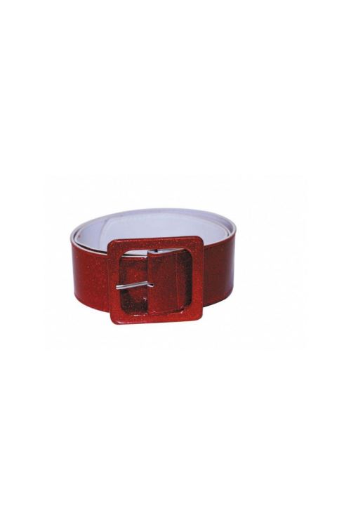 Ceinture disco rouge