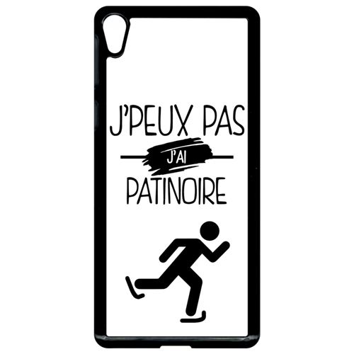 Coque sony xperia e5 j peux pas j ai patinoire 1