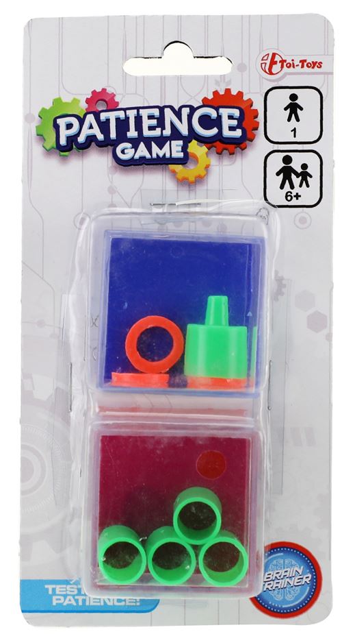 Toi-Toys jeu d'adresse 5 x 5 cm 2 pièces