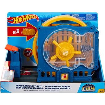 Coffret Hot Wheels Coffre-fort