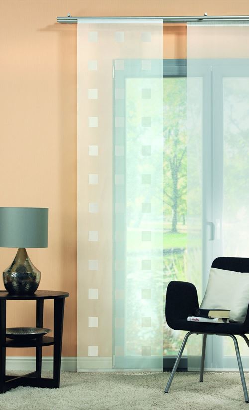 iovivo Dina Store panneau en voile scherli 245 x 60 cm