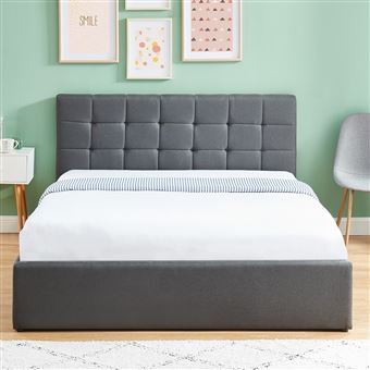 Sommier A Lattes Relevable Collection Tommy Homifab Lit Coffre 140x190 Gris Fonce Lits Cuisine Maison Existent en différentes tailles et matières/coloris. jusmail