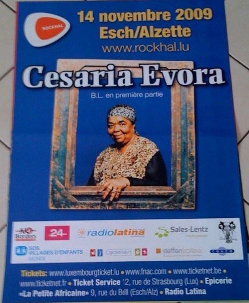 Cesaria Evora - 50x70 cm - AFFICHE / POSTER