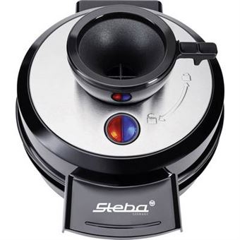 Steba WE 20 VOLCANO - Wafelijzer - 700 W - zwart/roestvrij staal - 1
