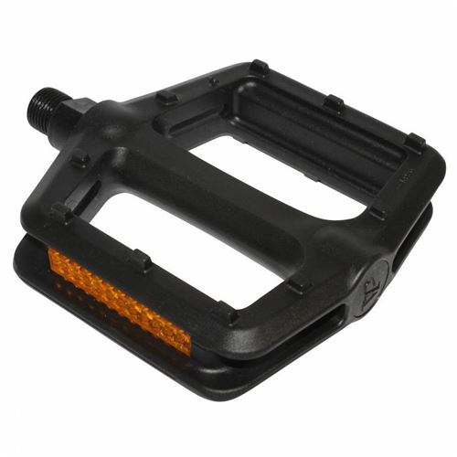 Pedale bmx newton resine noir 9-16 111x105x25mm (paire)