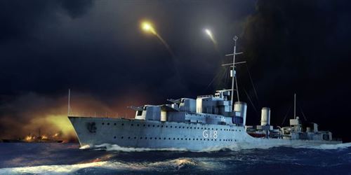 TRUMPETER Maquette avion  HMS Zulu 1941- - Maquette d'avion