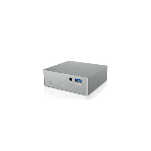 Station d'accueil Icy Box IB-DK2301-C Usb 3.0 Ethernet Silver