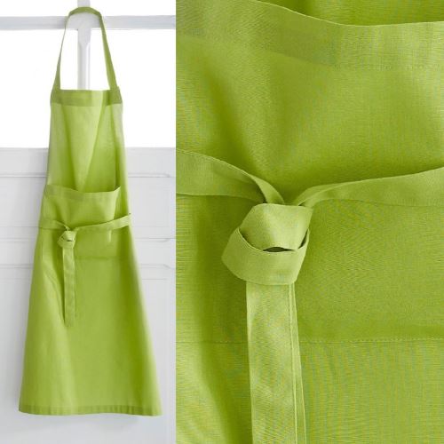 Tablier Vert en coton pour adulte - 79 x 104 cm