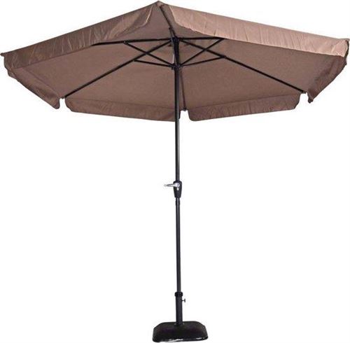 Outdoor Living Gemini Parasol - parasol bâton - Ø300 cm - taupe